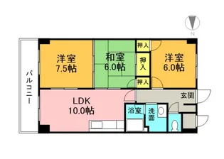 マスヒロビル【5階】の間取り