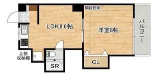 ソラーナ草津新町の間取り