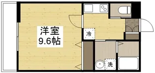 エスコート1【3階】の間取り