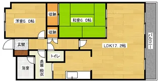 プロスペリティNakamura【7階】の間取り