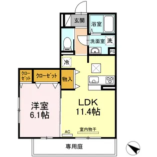 ベリッシモの間取り