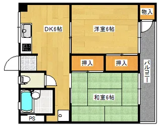 隅田ビル【3階】の間取り