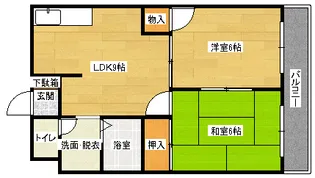 森田ビルNo.1【303号室】の間取り