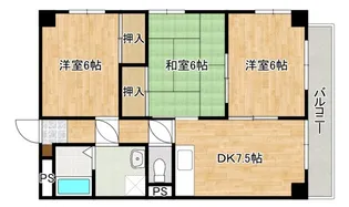 FORWEST千同【503号室】の間取り
