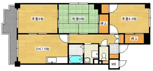 ショウリュウビル【1階】の間取り
