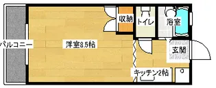 ABODE21【3階】の間取り