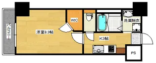 ノーブル大手町【8階】の間取り