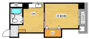 グリーンハウス【5階】の間取り
