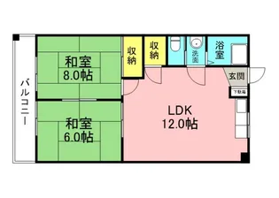 胤森ビル【6階】の間取り