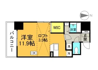 グランマーレ17【2階】の間取り