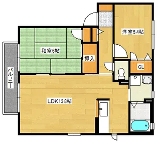 第3ドリーム高須台【2階】の間取り