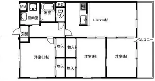ユーミー東原の間取り