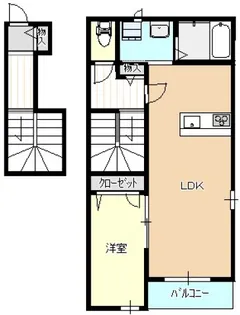 アール江波南の間取り