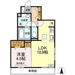 レジェンド口田南の間取り