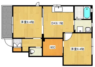 ラブリーゼ【1階】の間取り