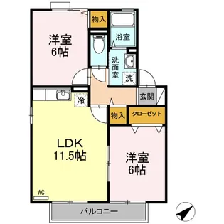 エトワールの間取り