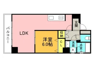 水戸ビル【4階】の間取り