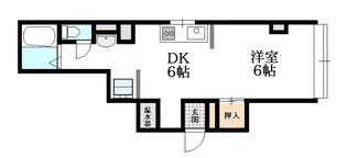 デミハウス【3階】の間取り