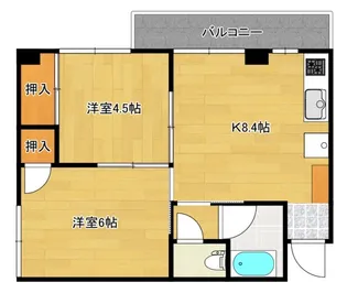 松尾ビルの間取り