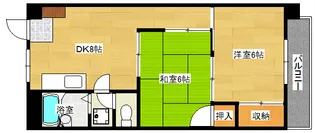 第3今田ビル【5階】の間取り