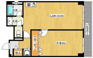 WAKOILEBLANCHE【10階】の間取り