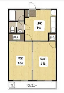 コーポ乗松【3階】の間取り