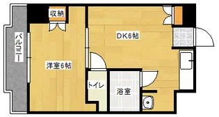 光レジデンス【404号室】の間取り