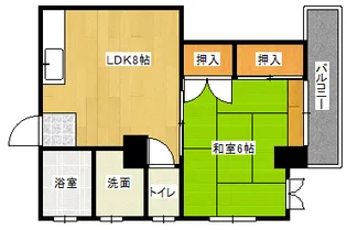 第二田万里ビル【5階】の間取り