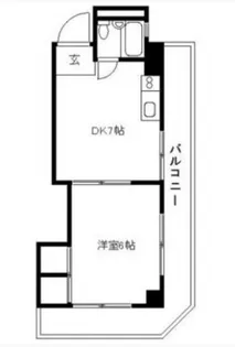 亀谷ビルの間取り