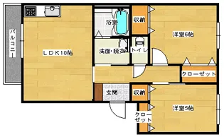 グランメール21の間取り