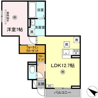 GROVE【1階】の間取り