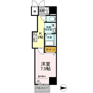 TERRACE【10階】の間取り