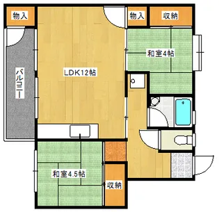 鈴が台分譲住宅A棟【1階】の間取り