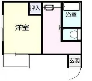 塚村ビル【401号室】の間取り