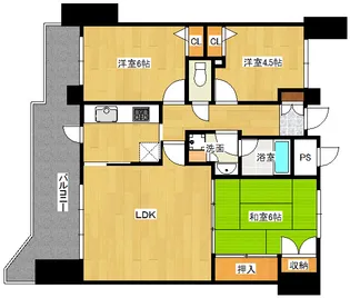 パークハウス東山壱番館の間取り