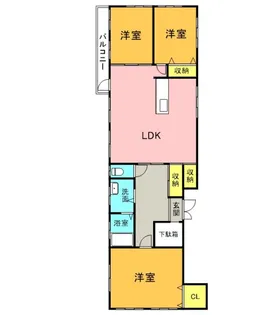 真田ビルの間取り