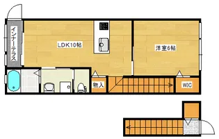 コンフォール己斐の間取り