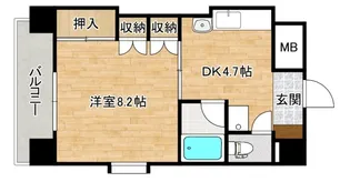 オオツカビル【1階】の間取り