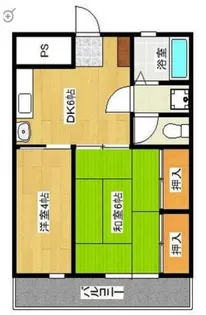 エスティード光南【3階】の間取り