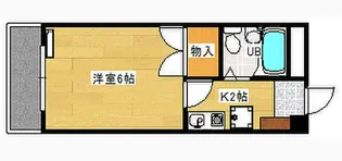 第2世良ビル【202号室】の間取り