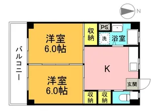 西村ビル【3階】の間取り