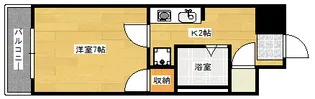 はくしま東ビルの間取り