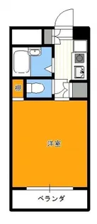 プラネットパーク牛田旭【5階】の間取り