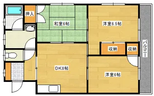 光洋マンション【2階】の間取り