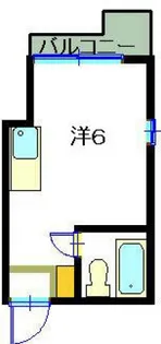 第一浜村ビル【4階】の間取り