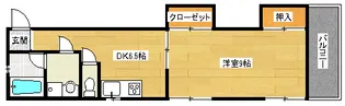 八木興産ビル【2階】の間取り