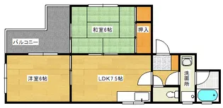 杉本ビル【4階】の間取り