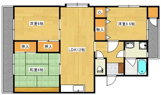 KBM井口台【4階】の間取り
