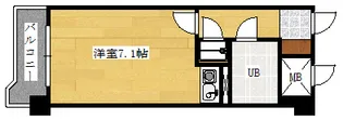 ライオンズマンション西霞町第2【8階】の間取り