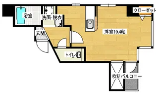 グランマーレ16【9階】の間取り